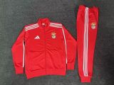 2025-26 Mens Benfica red Jacket Tracksuit
