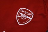 2025-26 Mens Arsenal Jujube red Training Short Suit #D25243