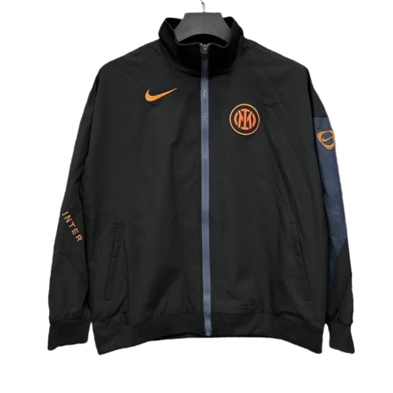 2025-26 Mens Inter Milan black Windbreaker