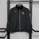 2025-26 Mens Inter Milan black Windbreaker