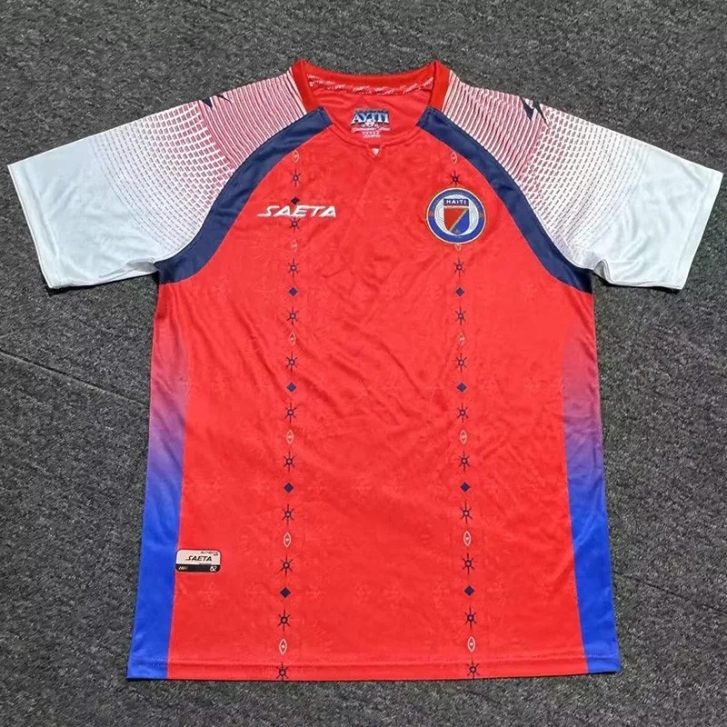2026-27 Mens Haiti Third away red Soccer Jersey