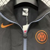 2025-26 Mens Inter Milan black Windbreaker