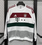 2025-26 Mens Bayern Munich white Hoodie (无帽卫衣)