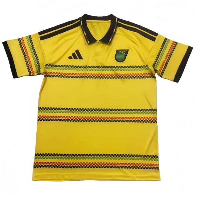 2026-27 Mens Jamaica home yellow Soccer Jersey