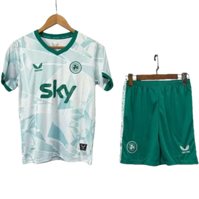 2025-26 Kids Ireland away Soccer Jersey