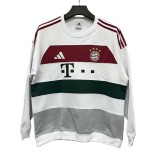 2025-26 Mens Bayern Munich white Hoodie (无帽卫衣)