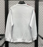 2025-26 Mens Bayern Munich white Hoodie (无帽卫衣)