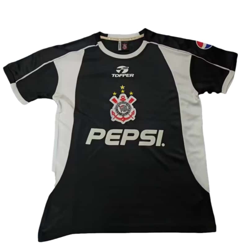 2002 Mens Corinthians Retro away soccer jersey