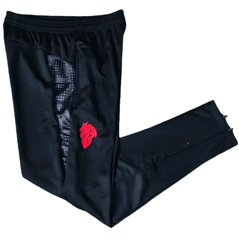 2025-26 Mens AC Milan Black Training Long Pants (Have Pocket)