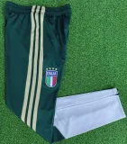 2025-26 Mens Italy Green Training Long Pants (Have Pocket)
