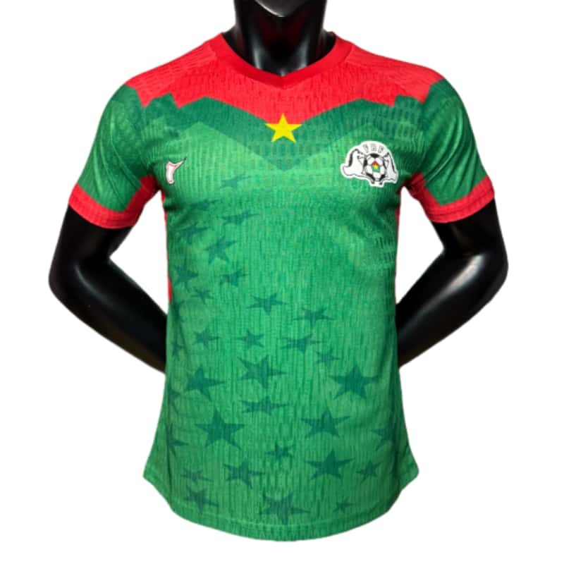 2026-27  Mens Burkina green  home Player version soccer jersey