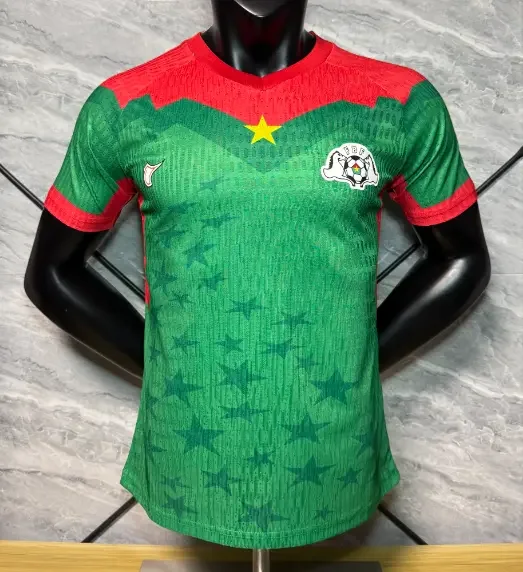 2026-27  Mens Burkina green  home Player version soccer jersey