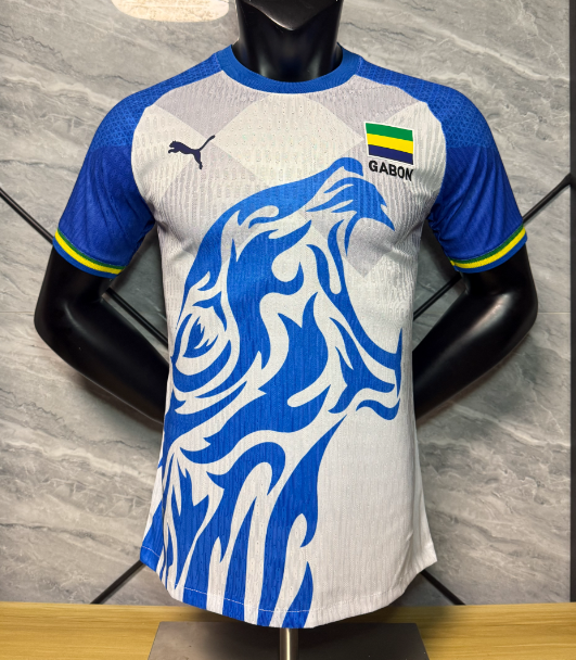 2026-27 Mens Gabon white  Player Version Soccer Jersey