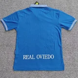 1996-1997  Retro Real Oviedo Home Soccer Jersey
