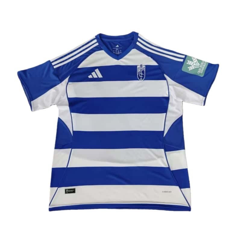 2025-26 Mens Granada Away blue wihte Fans Soccer Jersey