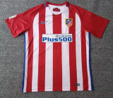 2016-17 Mens Retro Atletico Madrid Home soccer Jersey