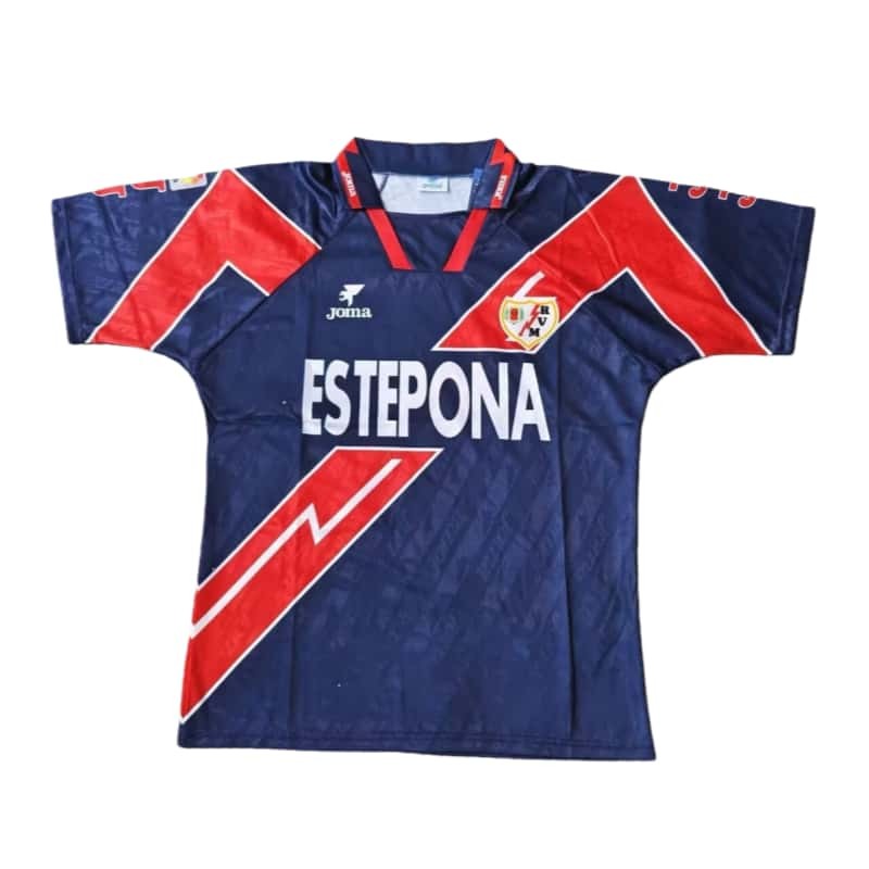 1995-96 Mens Rayo Vallecano Retro  away soccer Jersey