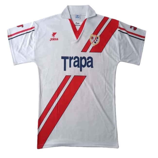 1997-1998 Rayo Vallecano Home Retro Soccer Jersey