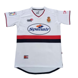 2001-02 Mens Mallorca White Retro Soccer Jersey