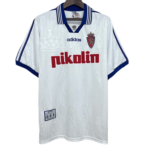 1997-1998 Mens Zaragoza Home Retro Soccer Jersey