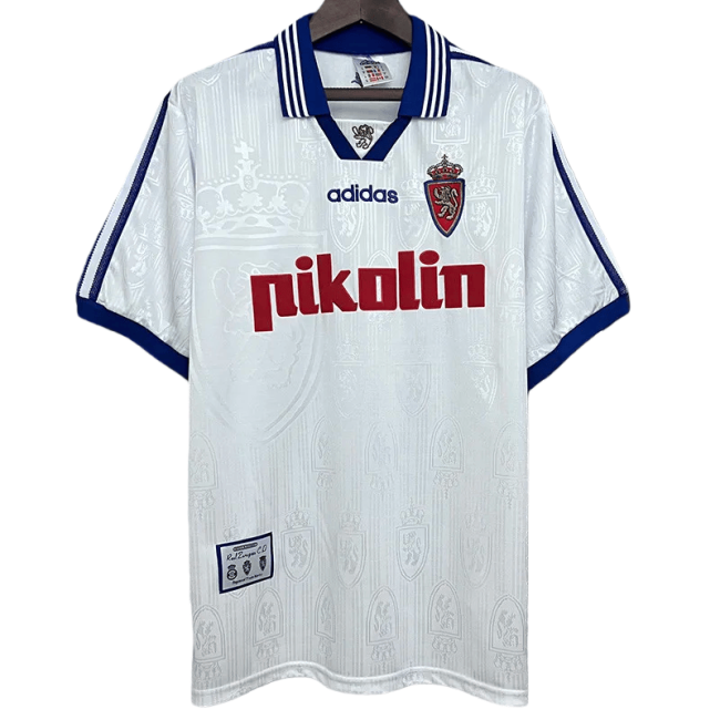 1997-1998 Mens Zaragoza Home Retro Soccer Jersey