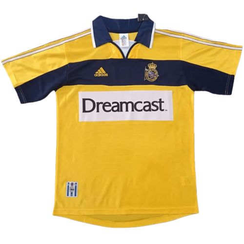 2000-2001 Mens Deportivo La Coruna Away Retro Soccer Jersey