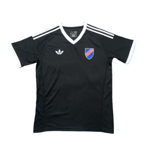 2025-26 Mens Colo-Colo  100th Anniversary black soccer jersey