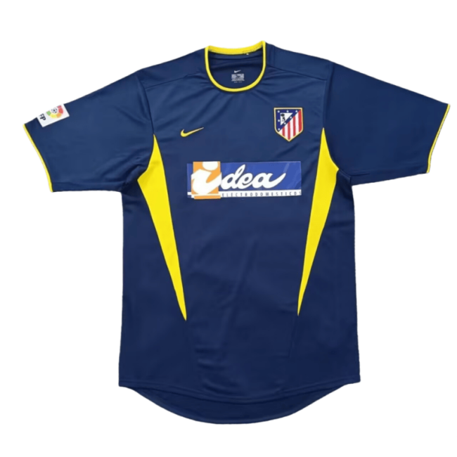 2002-03 Mens Atletico Madrid Away Retro soccer Jersey