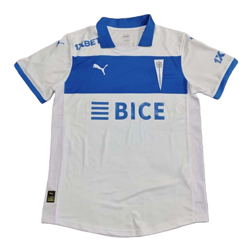 2025-26 Universidad Catolica home white Fans Soccer Jersey