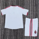 2009-2010  Kids AC Milan  Away  Retro Soccer Jersey