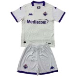 2025-26 Kids Fiorentina white home soccer jersey