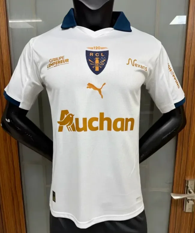 2025-2026 RC Lens  White Goalkeeper Soccer Jersey
