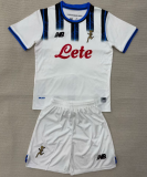 2025-26 Kids Atalanta away white soccer Jersey