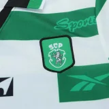 1999-2000 Kids Sporting Lisbon Home Retro Soccer Jersey