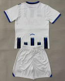 2025-26 Kids Atalanta away white soccer Jersey