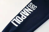 2025-26 Mens Napoli Blue Hoodie Jacket Tracksuit #01
