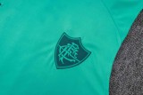 2025-26 Mens Fluminense green vest Training Short Suit D25217#