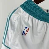 Hornets White City Edition Top Quality NBA Pants