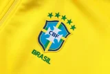 2025-26 Brazil Yellow Jacket Tracksuit #A25106