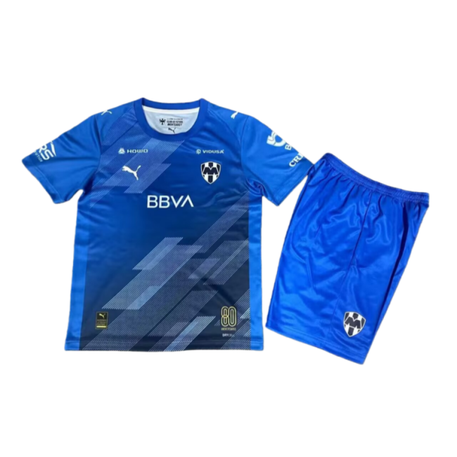 2025-26 Kids Monterrey Third away Soccer Jersey