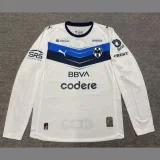 2025-26 Mens Monterrey FIFA Club World Cup away white long sleeve Player version Soccer Jersey