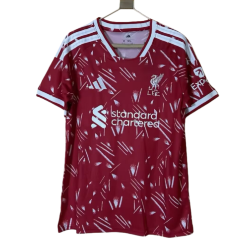 2025-26 Mens LIV red Special Edition Soccer Jersey
