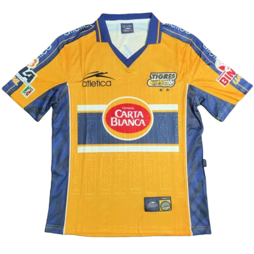 2000 Tigres UANL Home Retro Soccer Jersey