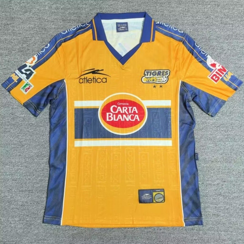 2000 Tigres UANL Home Retro Soccer Jersey