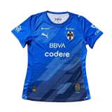 2025-26 Women Monterrey Third away blue Soccer Jersey