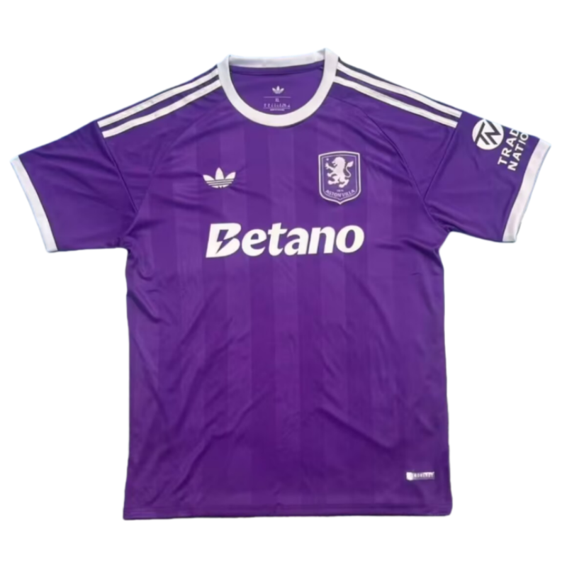 2025-26 Mens Aston Villa Purple Goalkeeper soccer Jersey