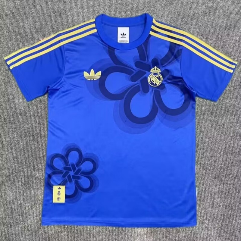 2025-26 Mens  Real Madrid Cultural Story Chinese Lucky Knot soccer Jersey