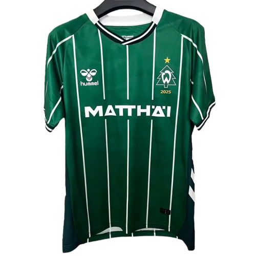 2025-26 Mens Werder Bremen Christmas Soccer Jersey