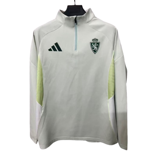 2025-26 Mens Granada  Half Pull light green Sportswear Top