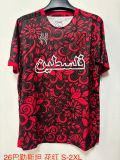2025-26 Mens Palestine Special Edition red black Soccer Jersey